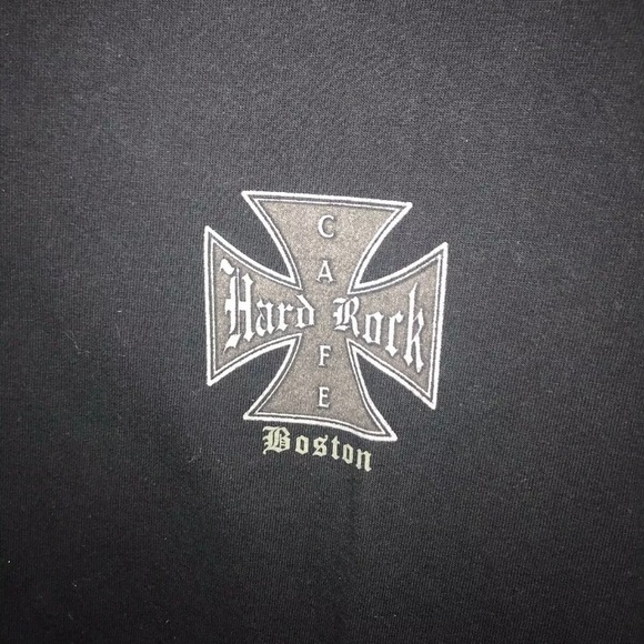 Hard Rock Cafe Boston Motorcycle Tshirt Size M - Picture 4 of 5